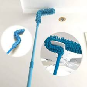 Cleaning Duster Brush| Feather Magic Dust Cleaner with Extendable Rod for Ceiling Fan Home Office Car Flexible Microfiber Cleaning Tools